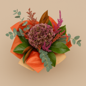 Ram de flors del florista mitjà